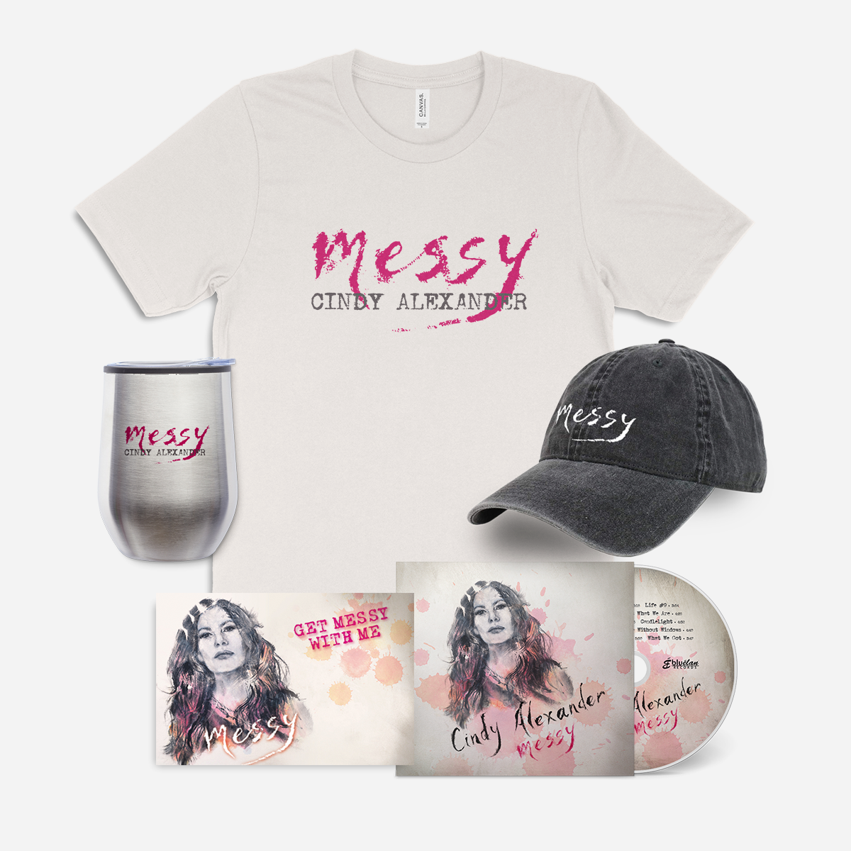 About Cindy & the new CD: Messy - Cindy Alexander